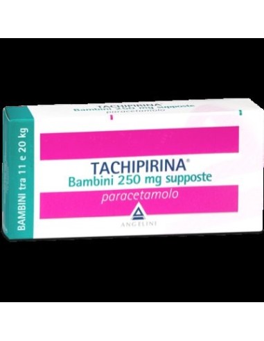 Paracetamolo Bambini 250 mg 10 supposte
