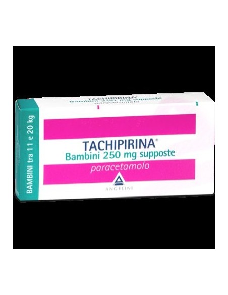 Paracetamolo Bambini 250 mg 10 supposte